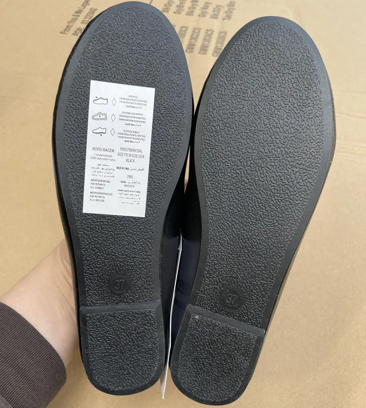 Elegant Bowknot Ballerina Womens Flat Round Toe Comfort Slip-On Ladies Loafers Leather Single Mules Shoes 250603