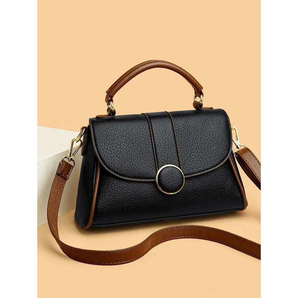 High End Handbag, Classic And Versatile For Women, Can Be Carried On One Shoulder Or Diagonally, Elegant Temperament 2025/06/05