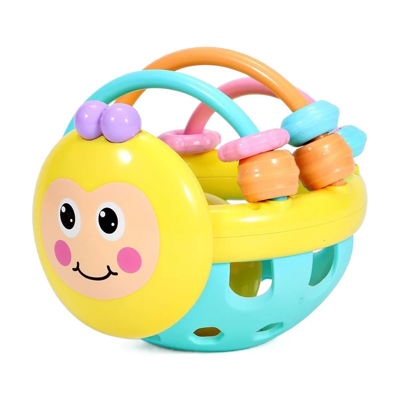 Baby Soft Teething Toys born Early Educational Sensory Teether Rattle Touch Hand Grasping Ball Develop Infant Ball Game Toy 250604