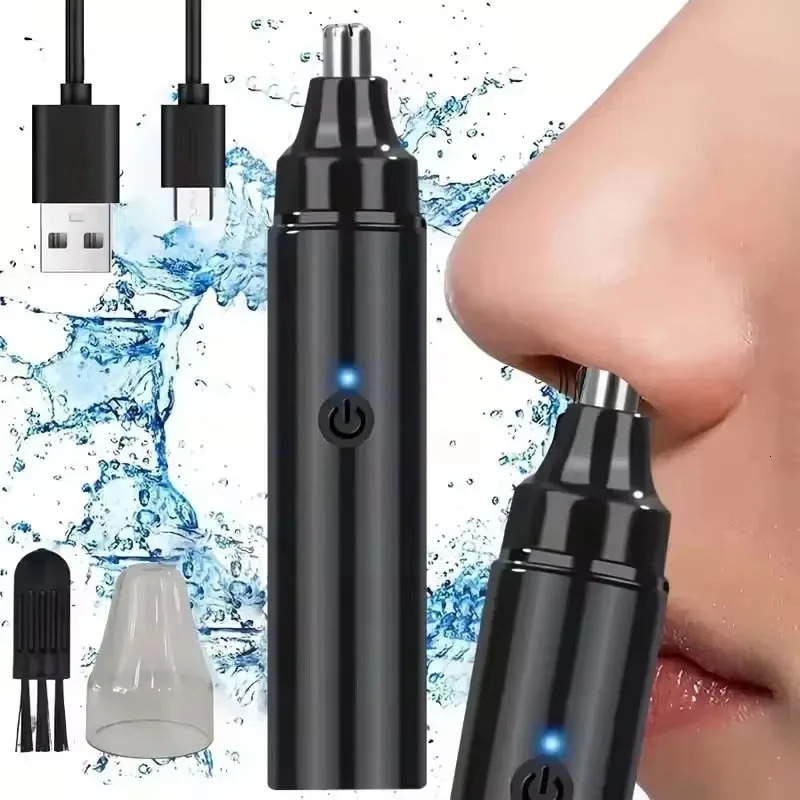 Electric Nose Hair Trimmer Rechargeable Nose Hair Trimmer for Men 250604