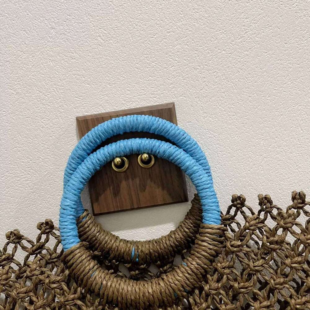 Hollow Straw Summer Beach Woven Shoulder Shopping Travel Bag Bohemian Handbag Casual Tote