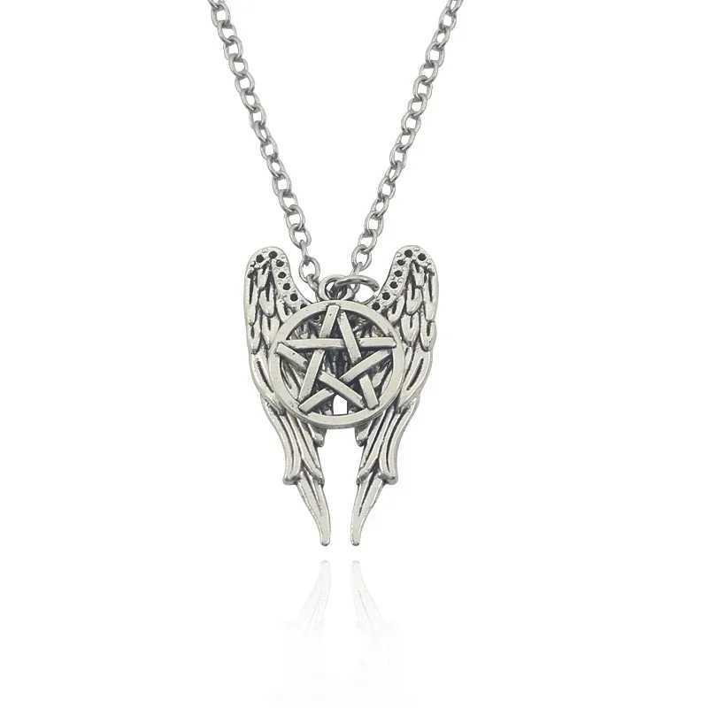 Punk Inverted Pentagram Star God Goat Head Pendant Necklace Satan Mysterious Metal DIY Necklace Jewelry Gift Cool Thing XJ250604