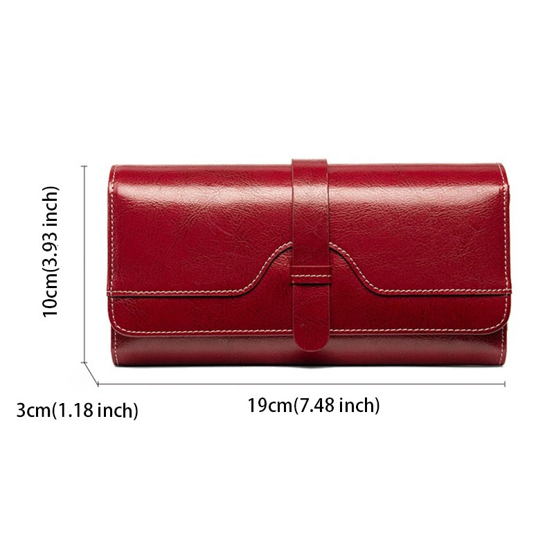 Split Leather Wallet for Women y ner Long Purse High Quality RFID Card Holder Purses Womens Wallets Handbag 250605