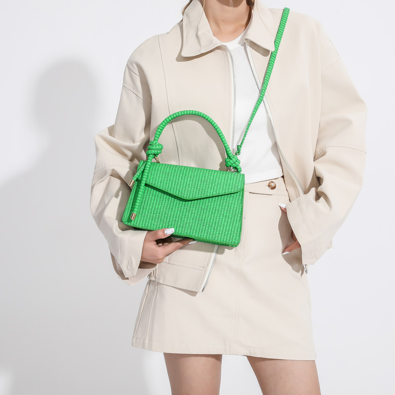 designer 2025 Spring/Summer New Fashion PU Handbag Single Shoulder Crossbody Small Square Bag Women's Bag Supports Wholesale and Mixed Orders