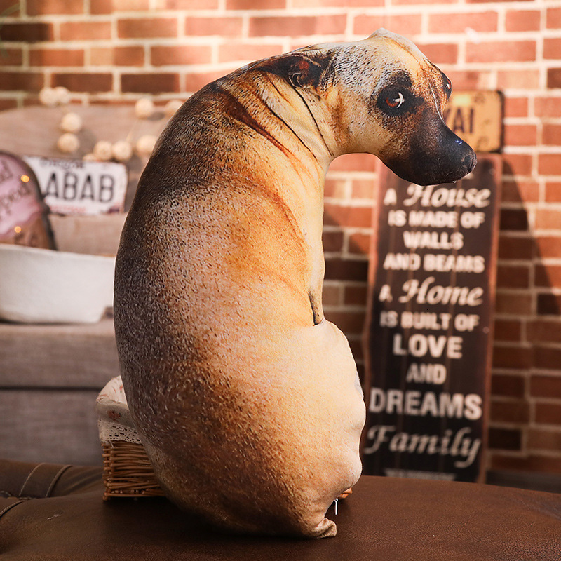 Creative 3D Realistic Dog Toy Dog Doll Can Be Added 240821