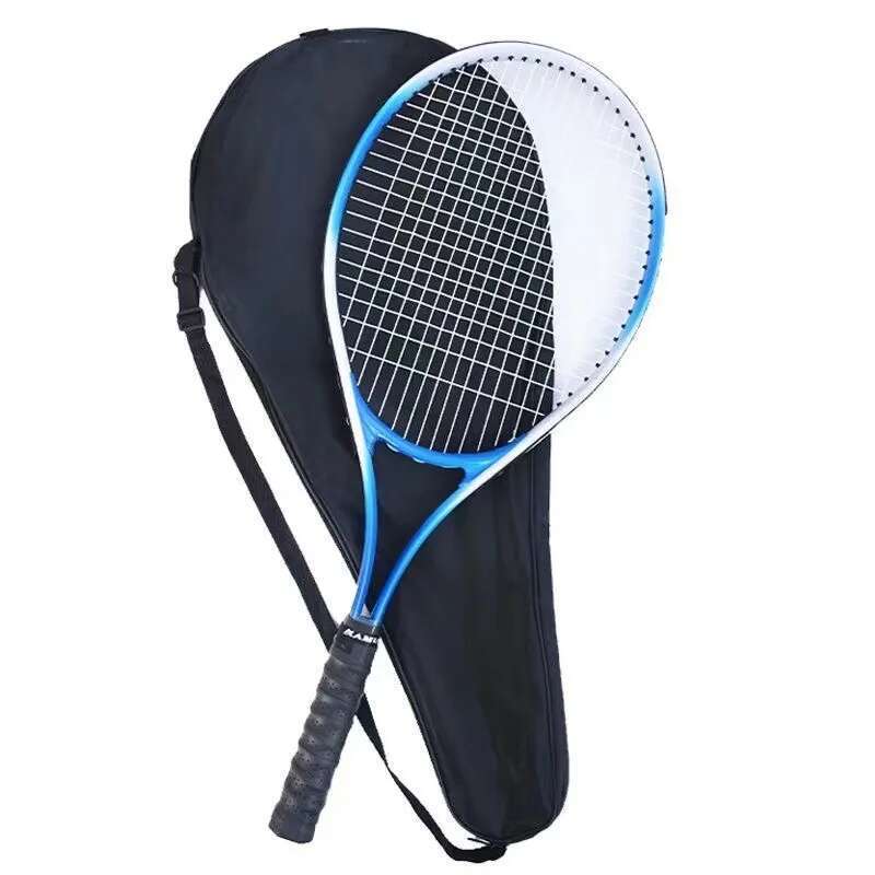 Tennis set trainer for teen adult entertainment practice with aluminum racket head beach tennis carbono