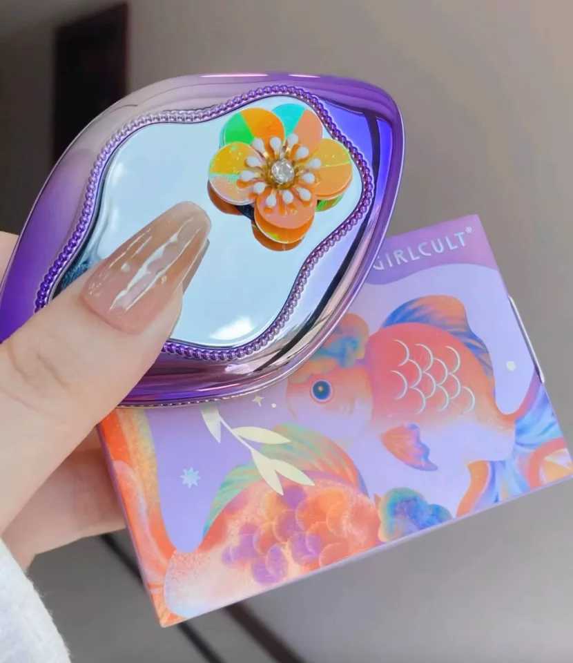 Girlcult Dark series eyeshadow four inventions New metallic shiny creative color Cool girl fashion eyeshadow Eye Makeup Beauty W250605