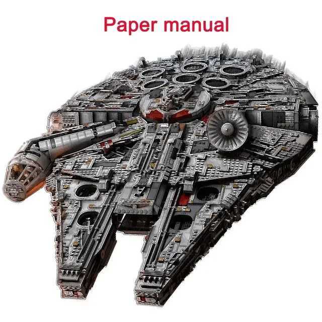 83226 81085 Birthday Christmas Gifts The Large Millennium Ship Falcon Building Blocks Compatible 75192 05132 Toys For Kids XQ003 W250605