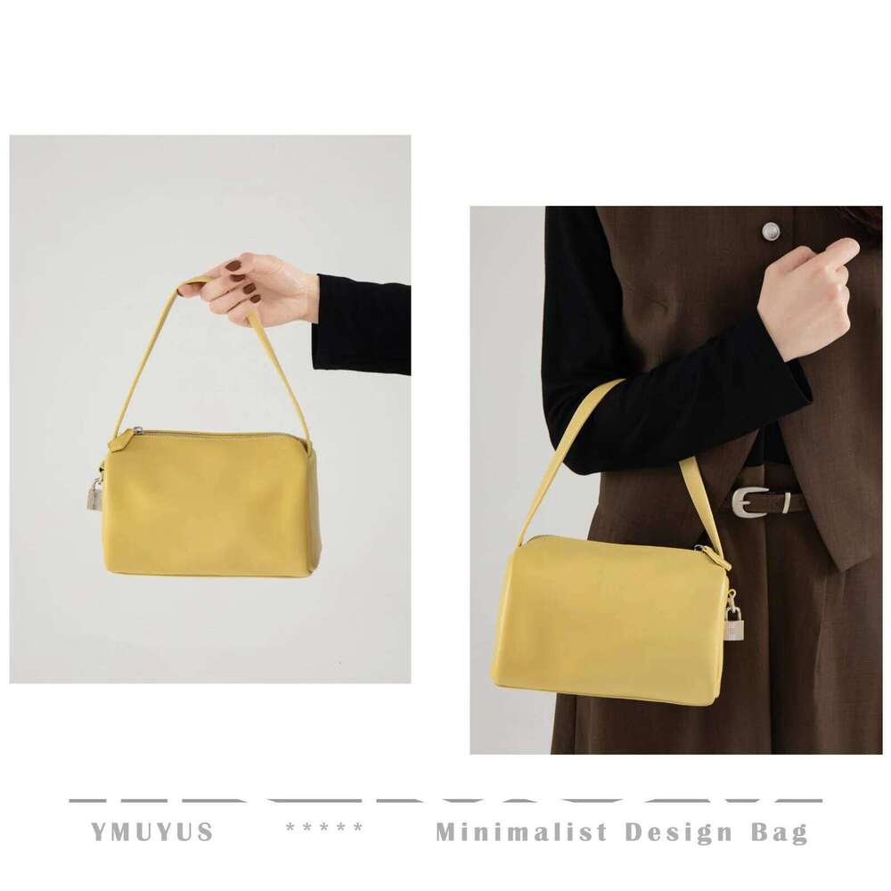 Minimalist Solid Color Ladies Pillow Senior Soft Leather Texture Shoulder Bag Weight g Ultra light Universal Phone Bags