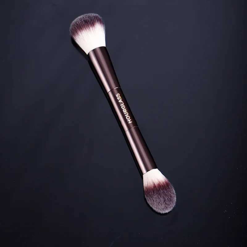 1 pc Lighting Edit Makeup brushes Powder contour Make up brush With Bronzer exquisite Professional metal handle with box W250605