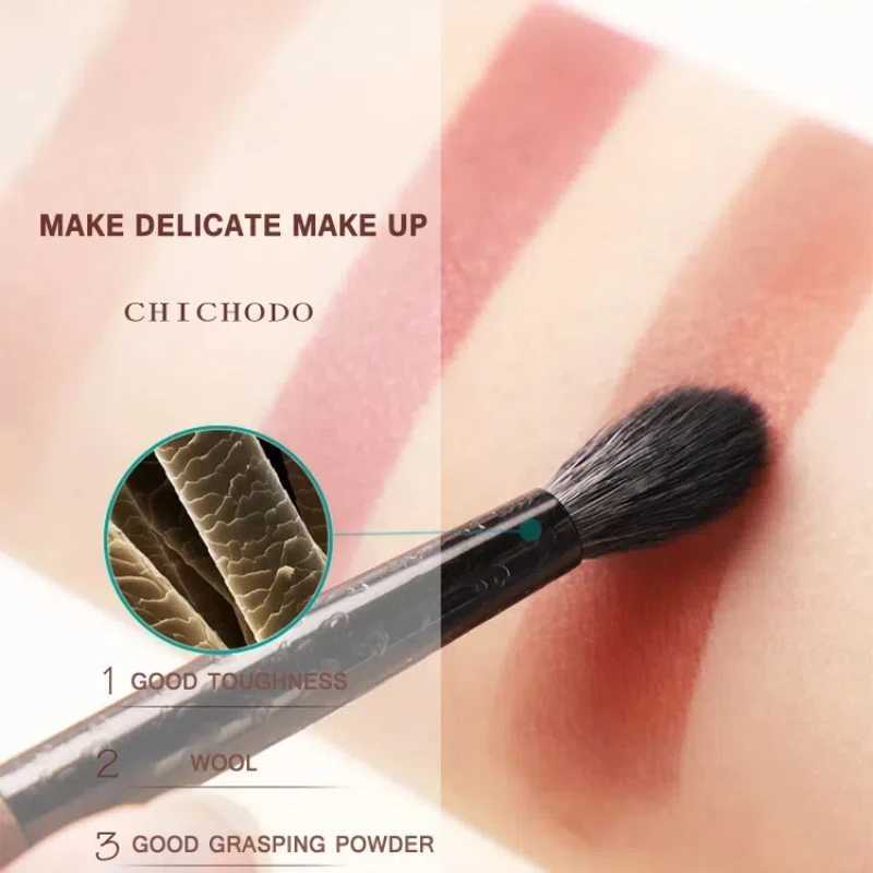 CHODO Professional Animal Hair Makeup Brush Eyeshadow Medium Blending Brush Simple Beauty Tools - Goat Hair -E247 W250605