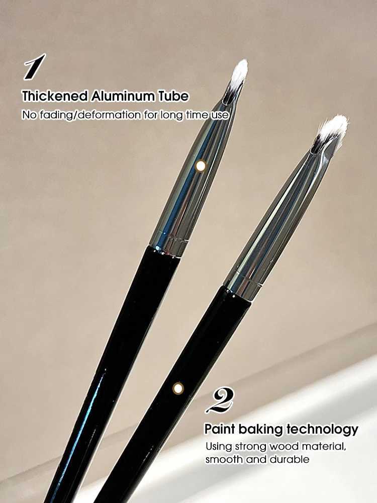 Fan flat eyelash brush curved curling up and down eyelash brush urgent brush makeup brush W250605