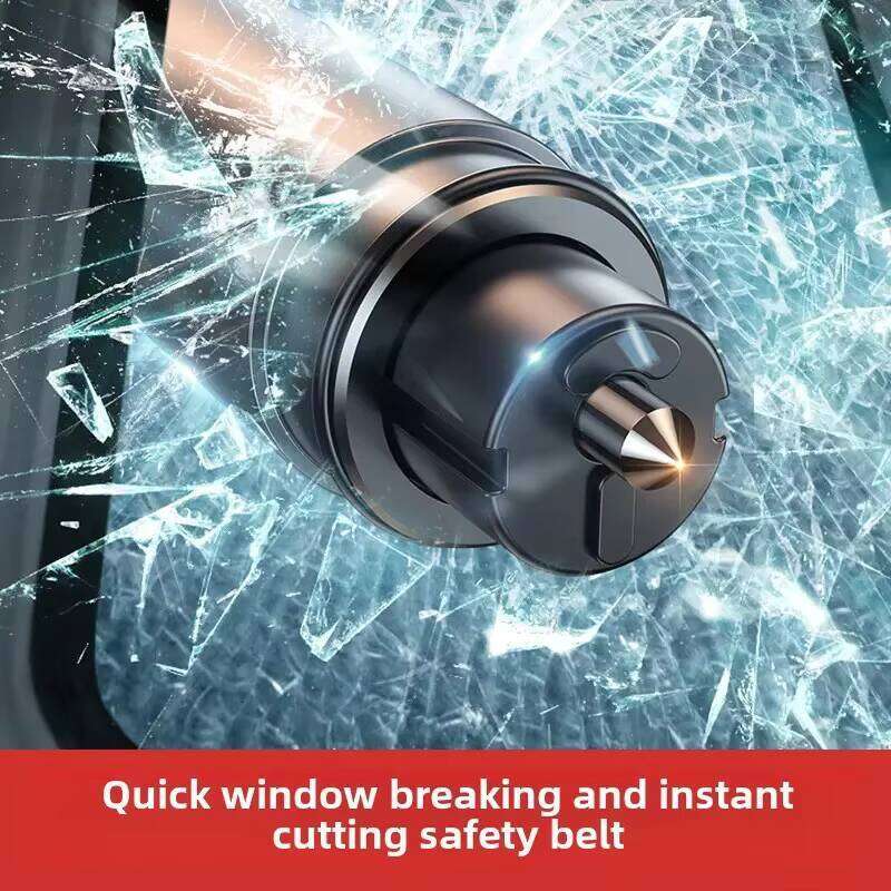 DHGadgets Instant Window Breaker & Seatbelt Cutter Emergency Exits Compact, Reliable Lifesaver for Drivers Car Safety Hammer