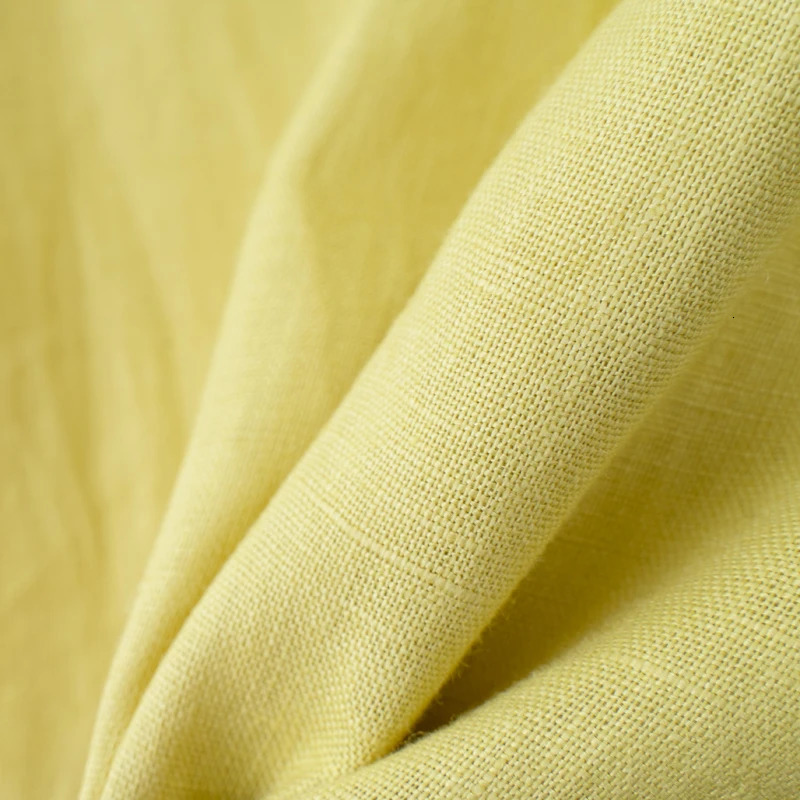 Summer Women Solid Linen V Neck Sleeveless Fashion Dress Split Tank Dress 250529