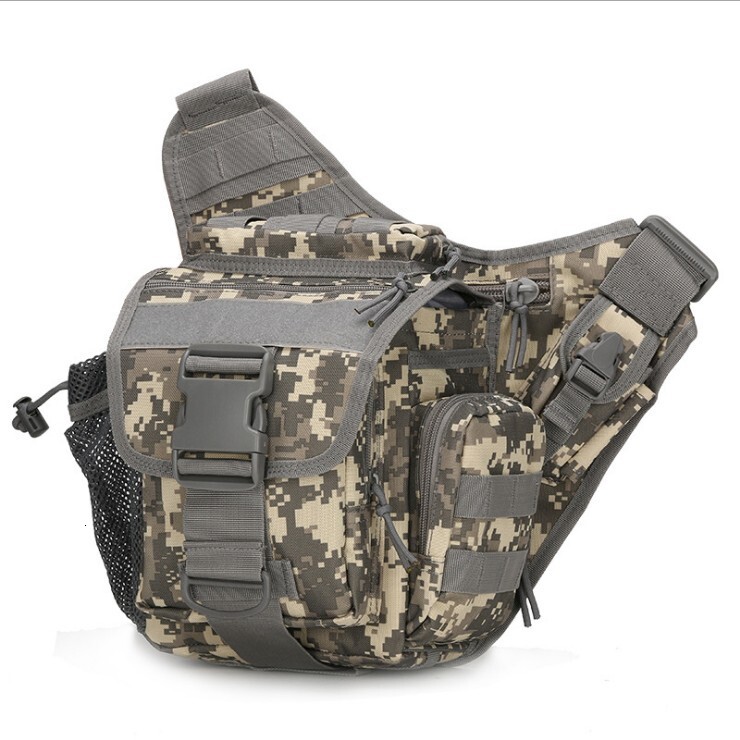 Men's Sports Single Shoulder Upgraded Tactical Saddle Outdoor Waist Crossbody Bag