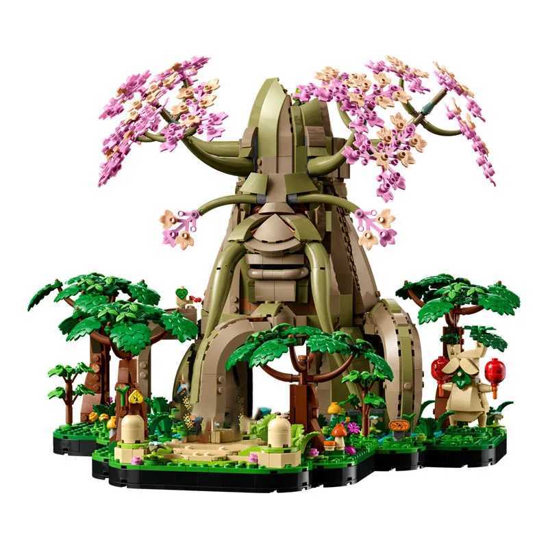 2500pcs New Zeldas Great Deku Tree 2-in-1 Model Building Blocks Bricks 77092 Diy Creative Assembly Educational Toy Kid Gift W250605