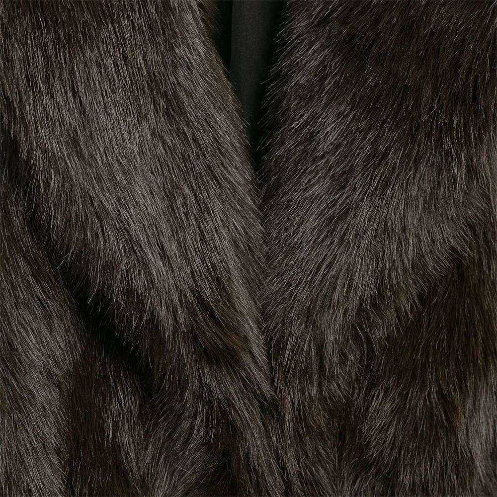 UNIZERA women's with collar waistband long sleeved solid color autumn new warm and windproof coat jacket