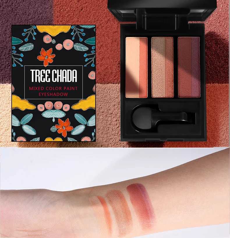 Mini Mushroom Head TR 6 Colors Eyeshadow Palette Pumpkin Shades Easy Blend Long Lasting Portable Makeup Kit for Women W250605