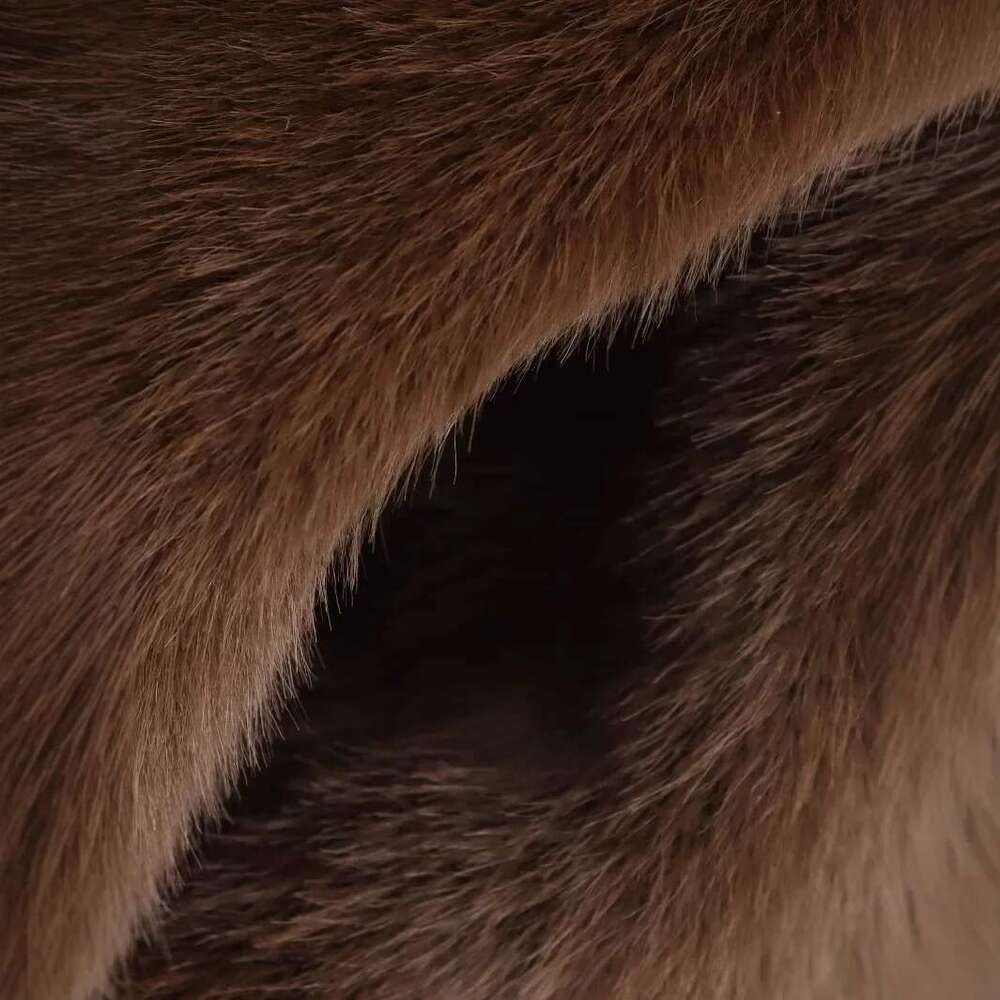 Stylish Trendy Zippe Faux Fur Jacket Versatile Simple Design Cross-Border Women's Outerwear Fashionable Elegant Coat