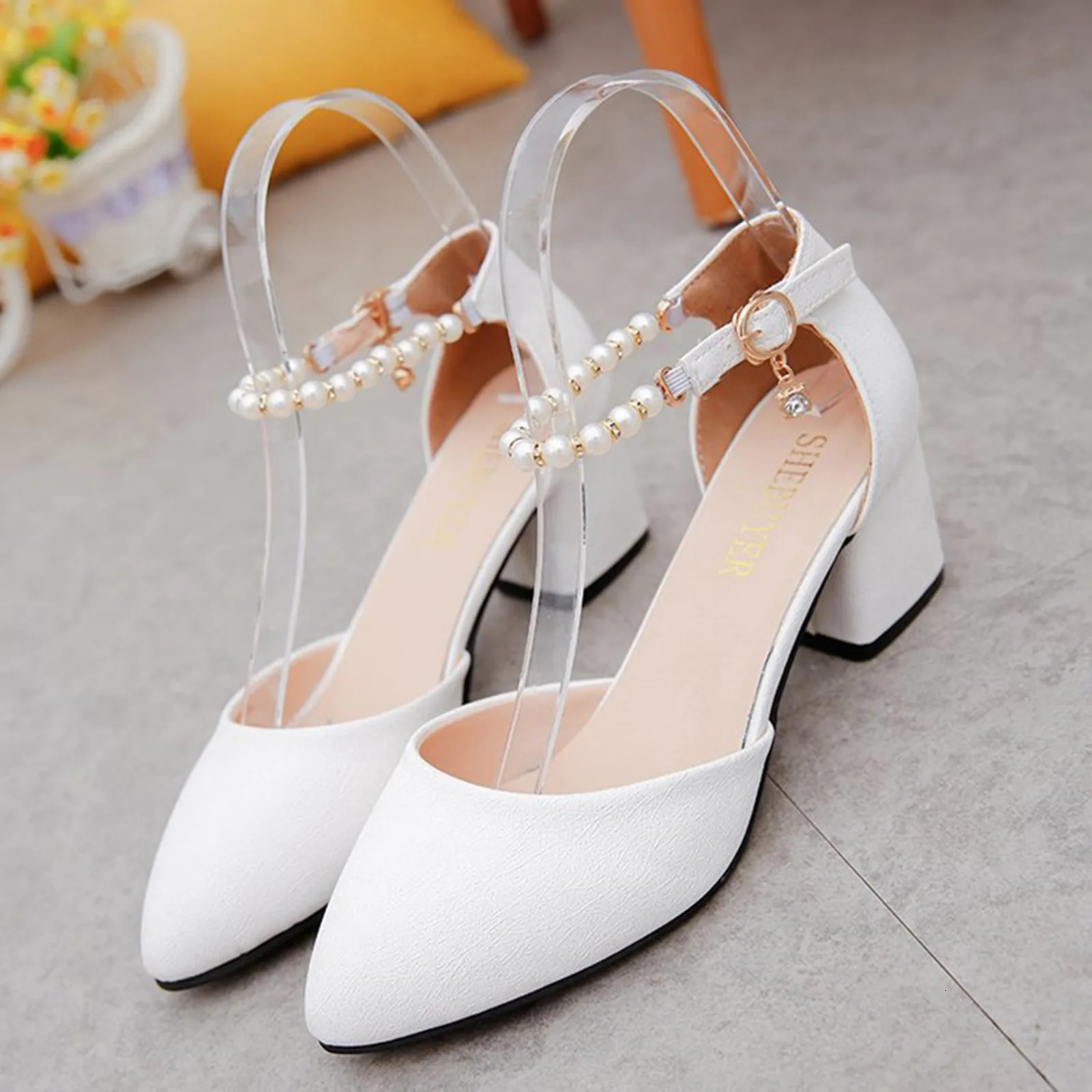 Dress Shoes For Women High Heels WomenS Sandals Fashion Casual Laceup Toeknob Wide Width Wedges Tacones 250605