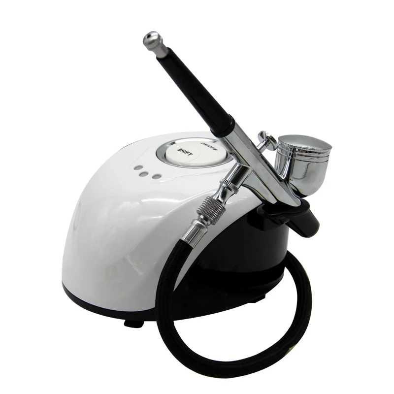 High Pressure Water Oxygen Portable Spray Gun Skin Rejuvenation Moisturizing Facial Steam Nail Beauty Equipment Health skin care XJ250607