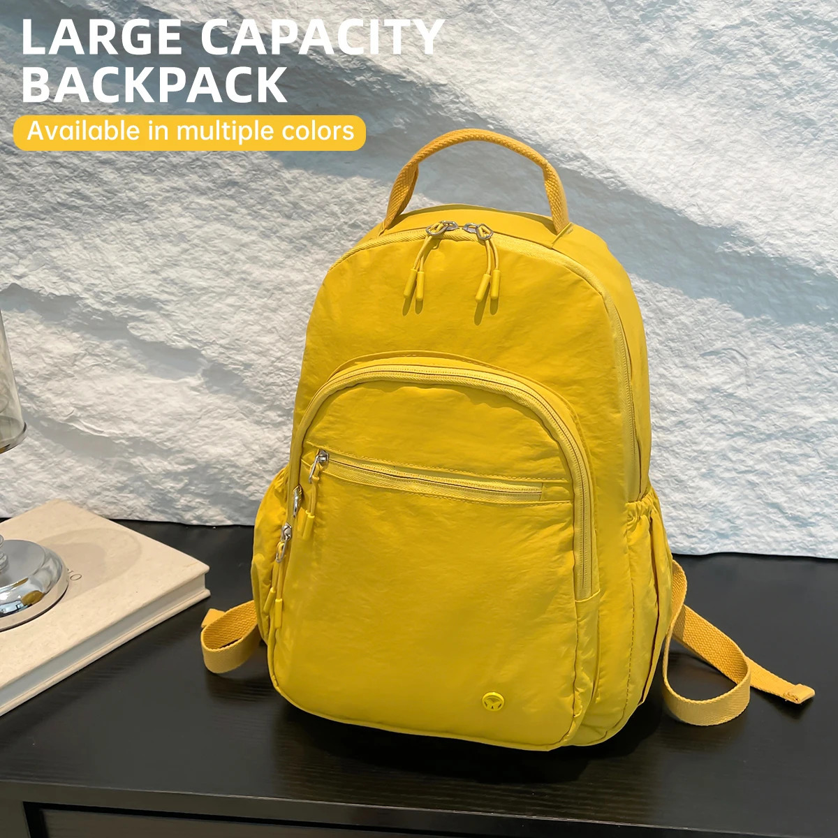 Casual and Convenient Small Backpack for Men and Women Ultra-Light Outdoor Hiking and Mountaineering Travel School Bag Portabl 250603