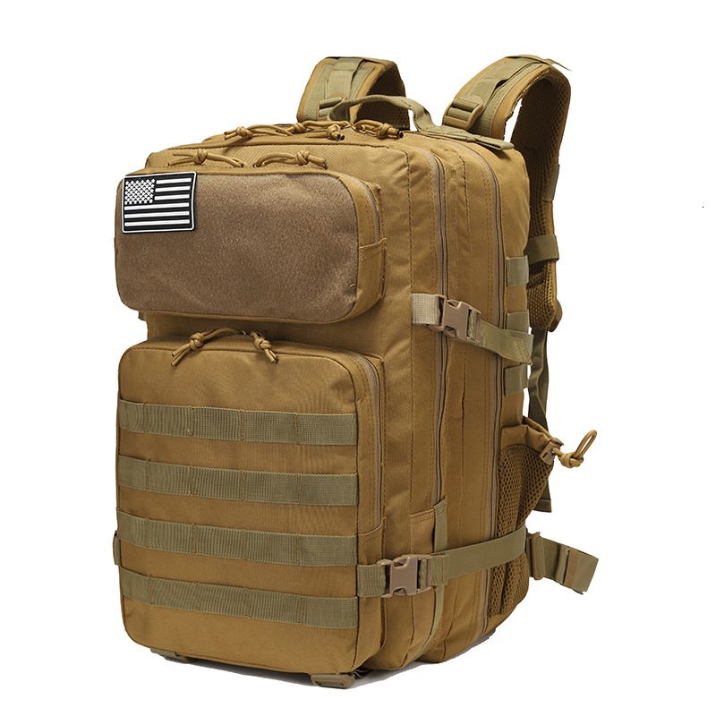 Outdoor Camouflage Tactical Bag Cycling Hiking Gear Camping New Style Double Shoulder Backpack