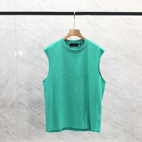 2025 Mens Tank Top t shirt lettering pure cotton lady sports casual loose high street sleeveless Vest Top USA SIZE S-2XL