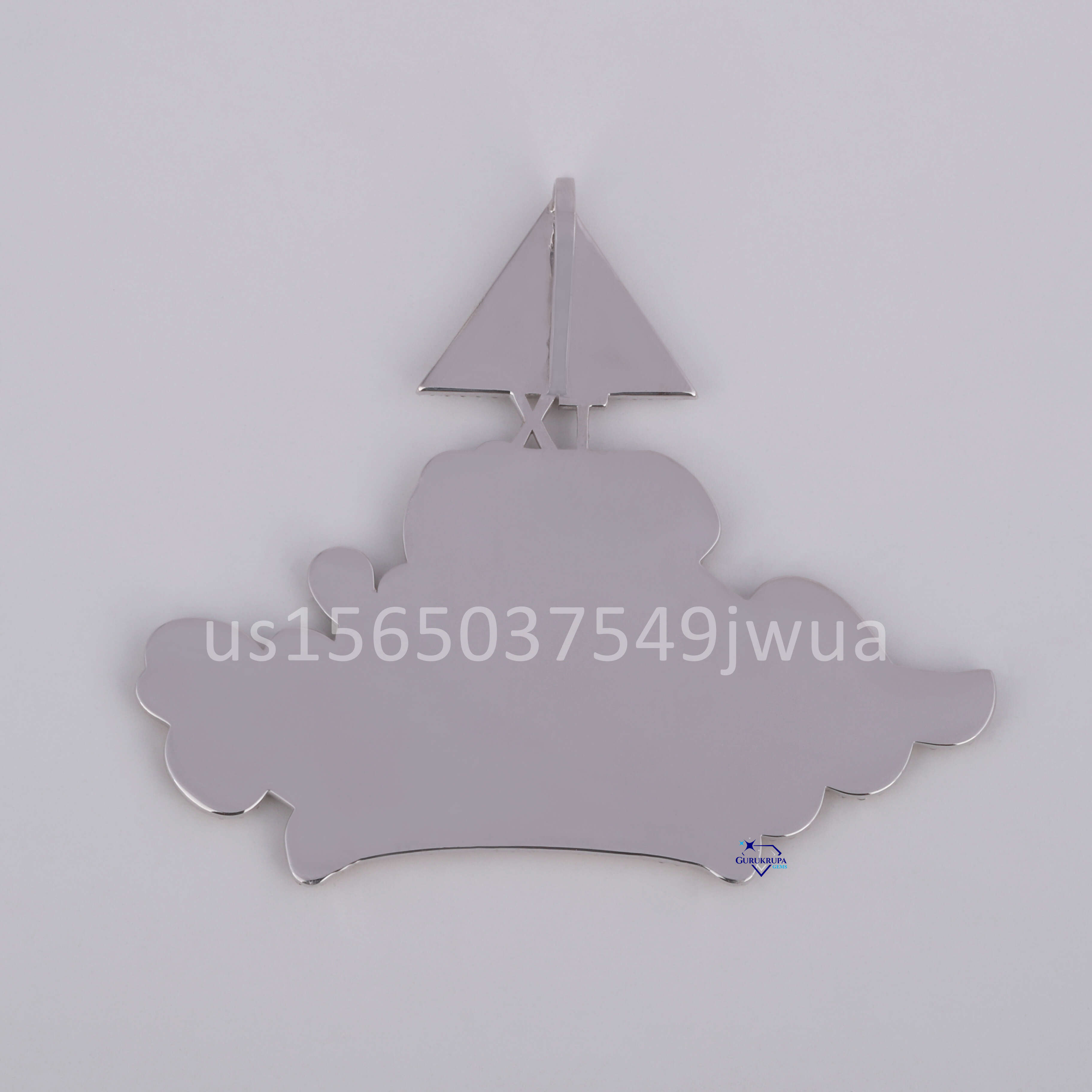 Dazzling Customized Letter Pendant Exclusive Design Wholesale Price Crafted in 925 Sterling Silver with Moissanite Diamonds