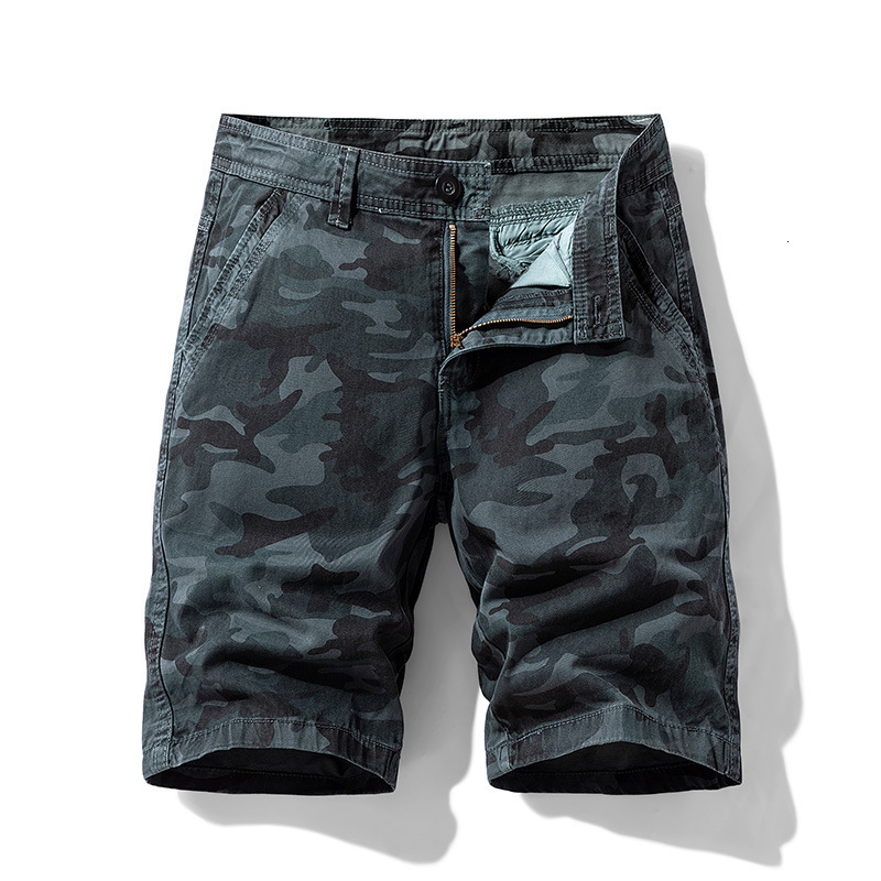 Mens Summer New American Style Camouflage Street Fashion Mens Cargo Shorts 18301 210518
