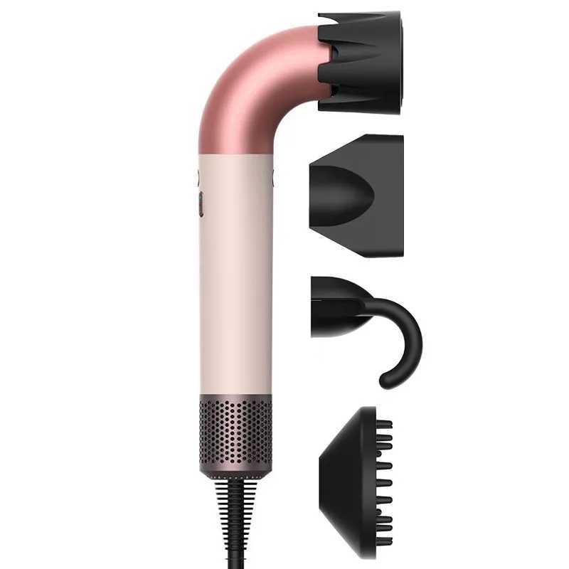 4 Nozzles Hair Dryer High Speed Hair Blower Quick Drying Negative Ion Hair Dryer XJ250605
