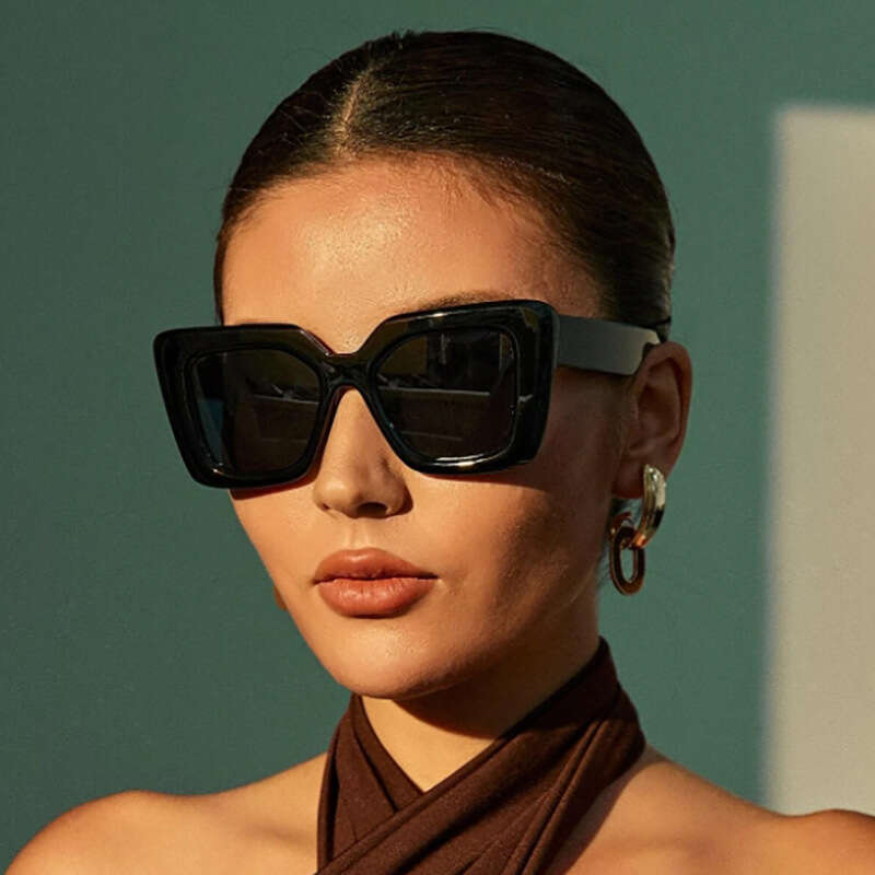New Style Pink Spring Fashion UV Protection Full Frame Glasses Sunshade Sunglasses
