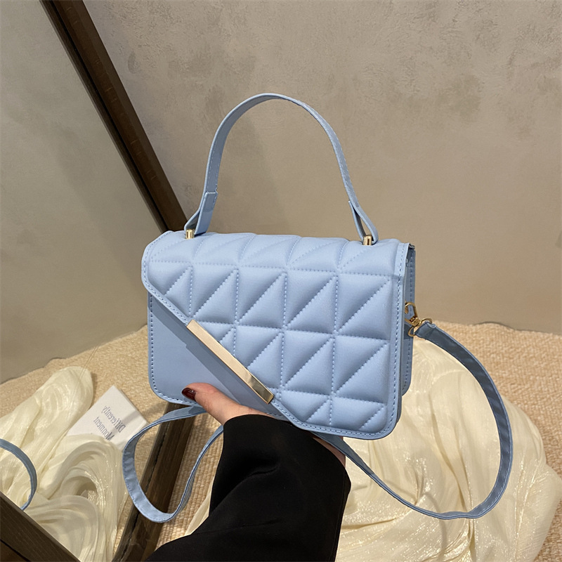 designer Fashion 2025 Spring Women's Small Handbag Tote Bag Trendy Simple Casual Crossbody Bag Niche Design Small Square Bag