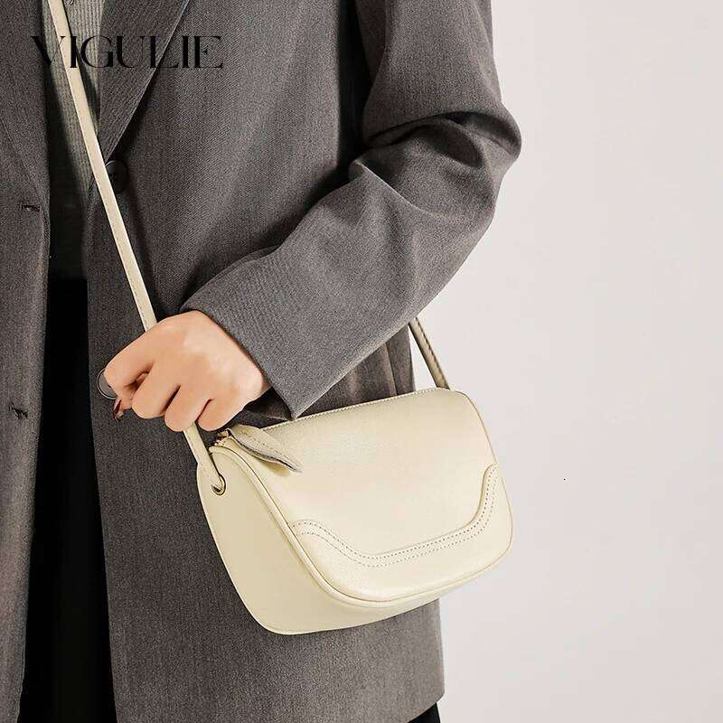 Designer Bags 2025 Women's Cow Real Leather Crossbody Bag Female Designer Shoulder Bags Ladies Casual Commute Soft Cowhide Handbag For Lady Luxur