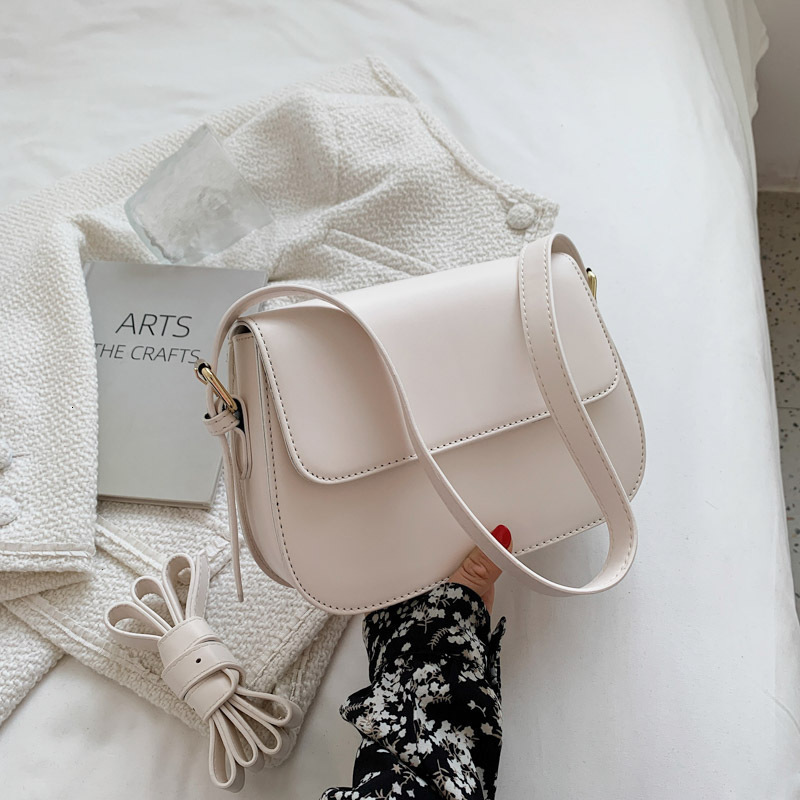 Quality New Style Bags Trade Women's Bag 2025 New Solid Color Retro Single Shoulder Crossbody Bag High-Quality Simple Underarm Bag New Free Deliv