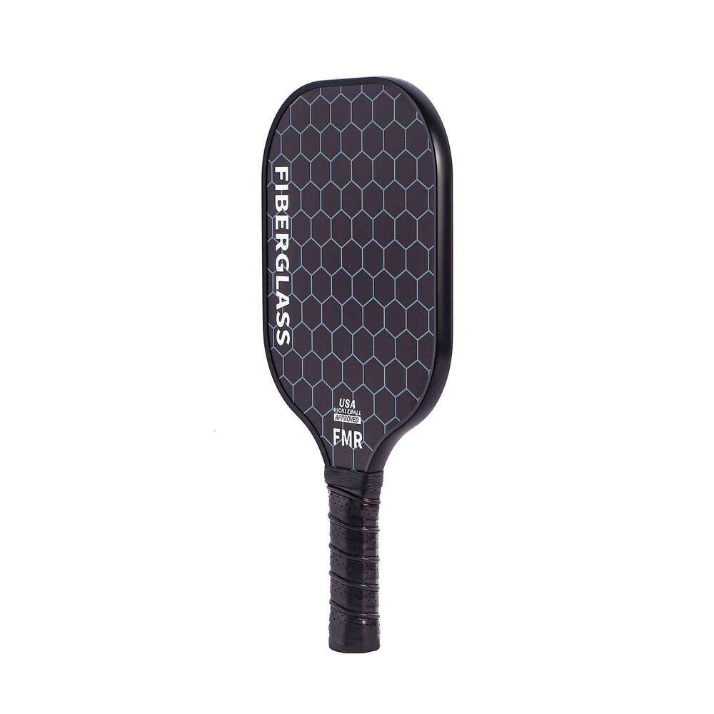 Pickleball Set of 2 USAPA Approved Fiberglass Ball Paddles with 4 Pickle Balls Durable Racket for Beginners