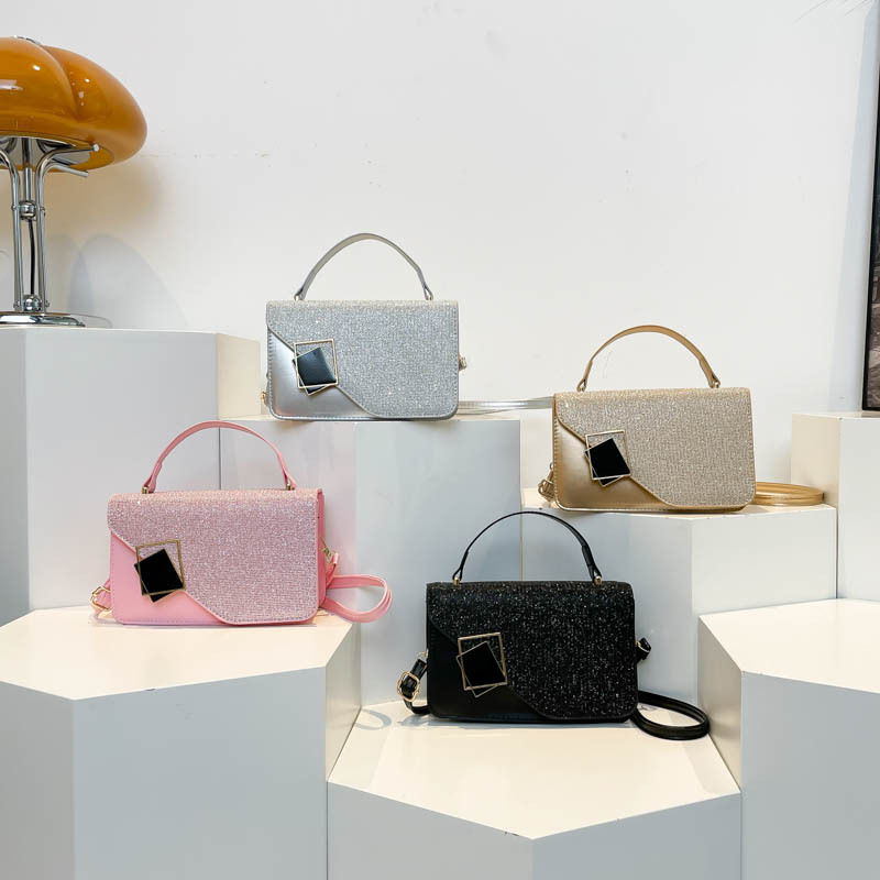 designer Casual Bag for Women Retro 2025 Spring New Small Square Bag Trendy Simple Handbag Fashion Single Shoulder Crossbody Bag