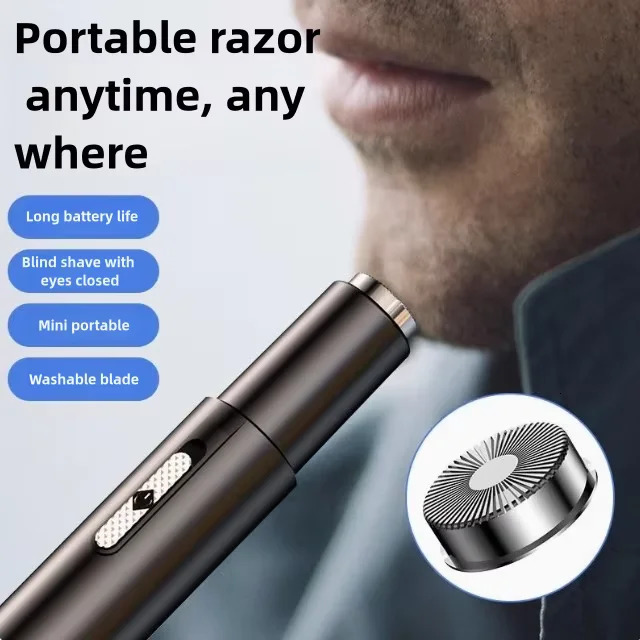 Electric Shaving Nose Ear Trimmer Safe Face Care Rechargeable Nose Hair Trimmer for Men Shaving Hair Removal Razor Beard 250604