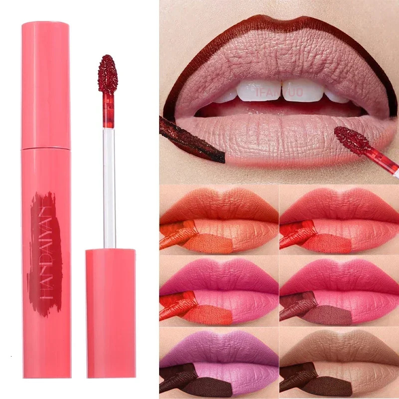 Matte Lip Liner Peel Off Tattoo Lipgloss Waterproof Velvet Lip Tint Red Brown Not Easy Fade Lip Stain Outline Contour Cosmetic 250605