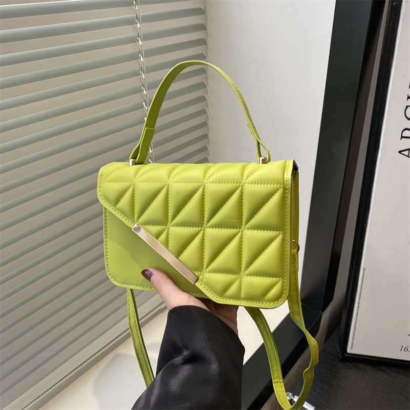designer Fashion 2025 Spring Women's Small Handbag Tote Bag Trendy Simple Casual Crossbody Bag Niche Design Small Square Bag