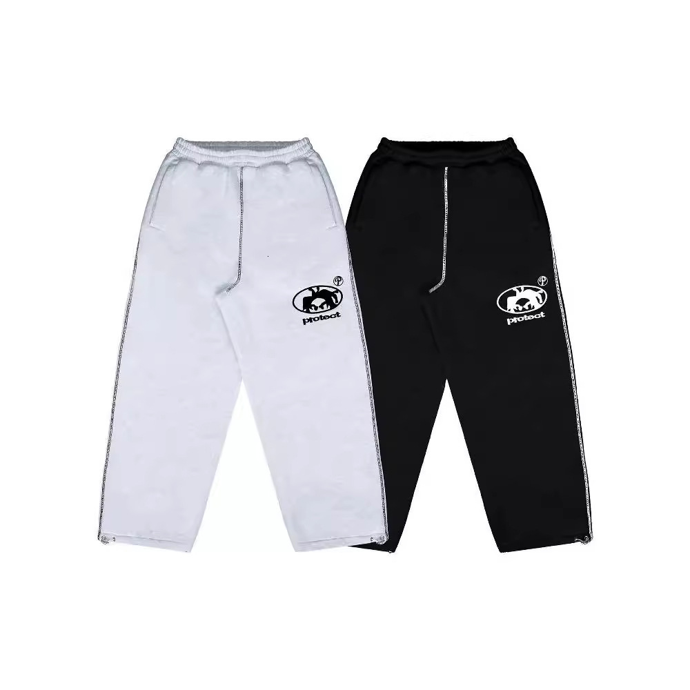 Hot Selling Autumn Winter Street Fashion Casual American Style Printed Simple Unisex Trendy Brand Long Pants 240910
