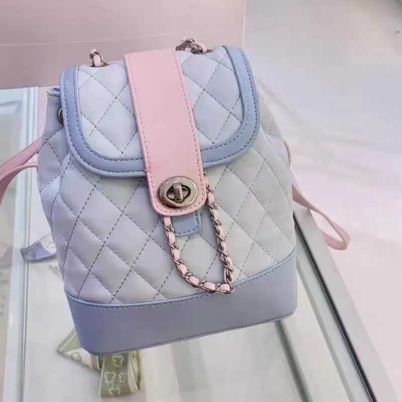 Niche Design Bag Autumn And Winter New Chain Backpack WomenS Versatile Bucket Bag High-End Outing Backpack Gift XJ250605