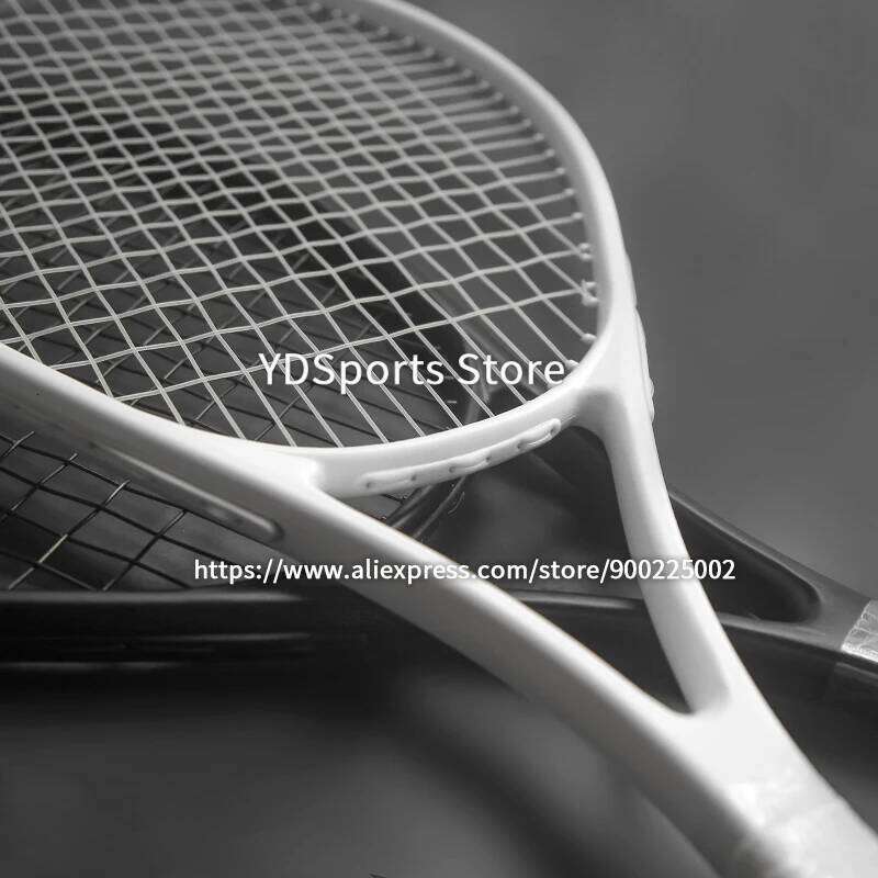 Tennis Rackets 40-55 LBS Composite Carbon Racquet Llight Weight Racket Strung 4 3/8 Technical Tennisracket Equipment Unisex