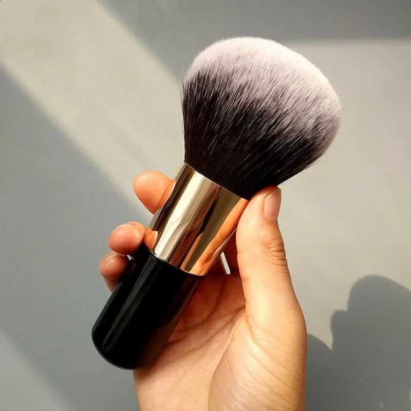 1pc Large Round Handle Multifunctional Makeup Brushes Girl Black Professional Powder Foundation B Brush Cosmetic Accessories W250605