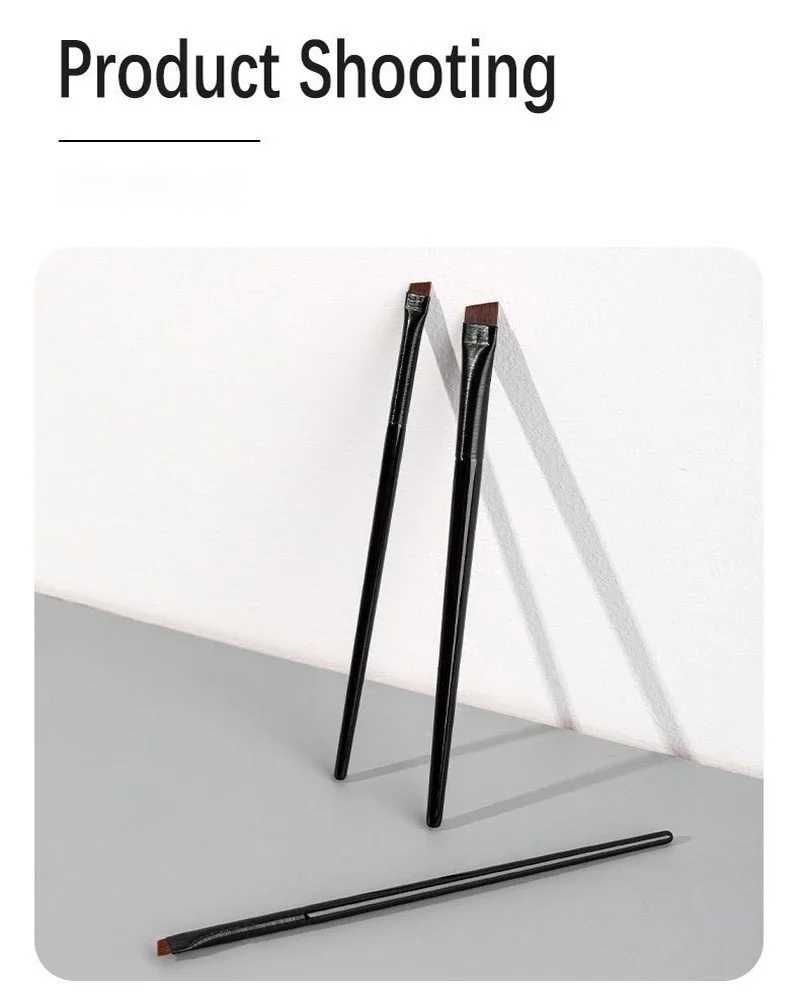 Eyeliner Brush A102 Flat Head Oblique Eyebrow Brush Eye Aegyo sal Eyebrow Powder Concealer Makeup Brush W250605