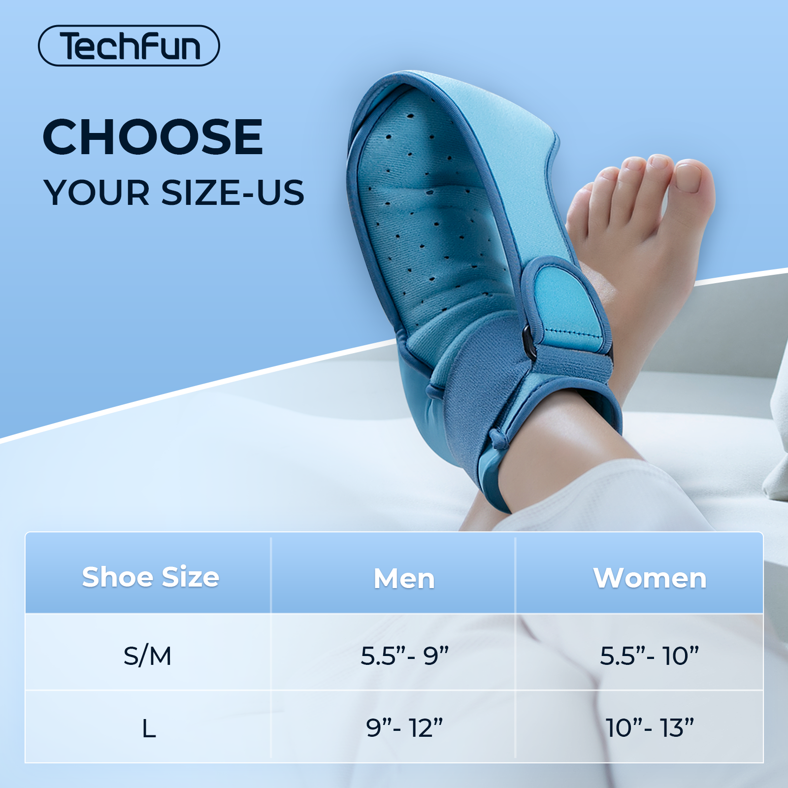 Plantar Fasciitis Night Splint, Foot Ice Pack Wrap for Relief,Plantar Fasciitis Brace for Men Women,Ankle for Achilles Tendonitis Heel Spur Foot Pain