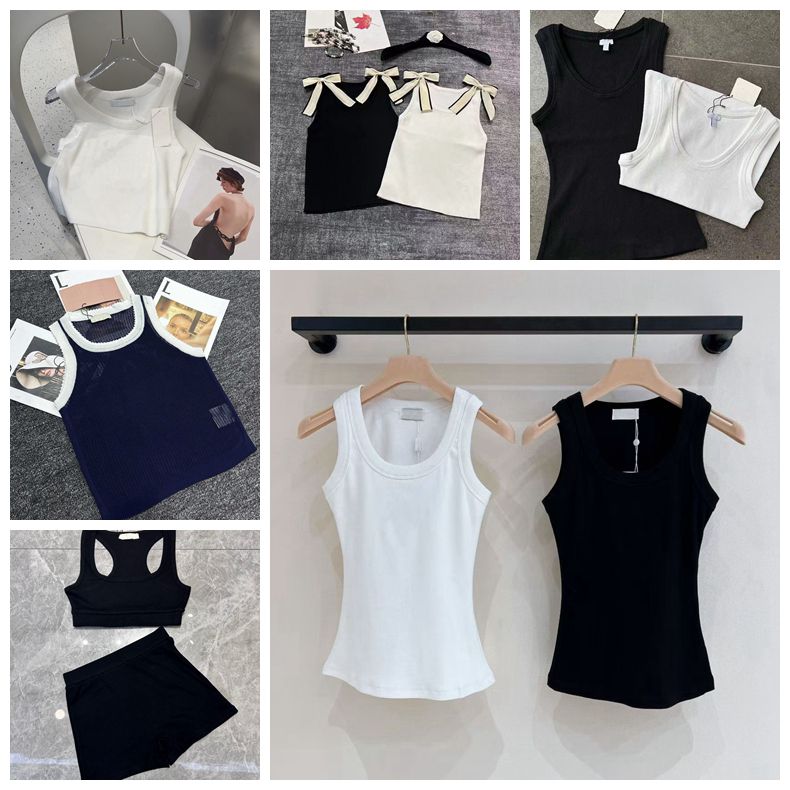 Womens Tank Designer Summer Top T-shirt Casual Sleeveless Vest Classic Style Available in A Variety of Colors