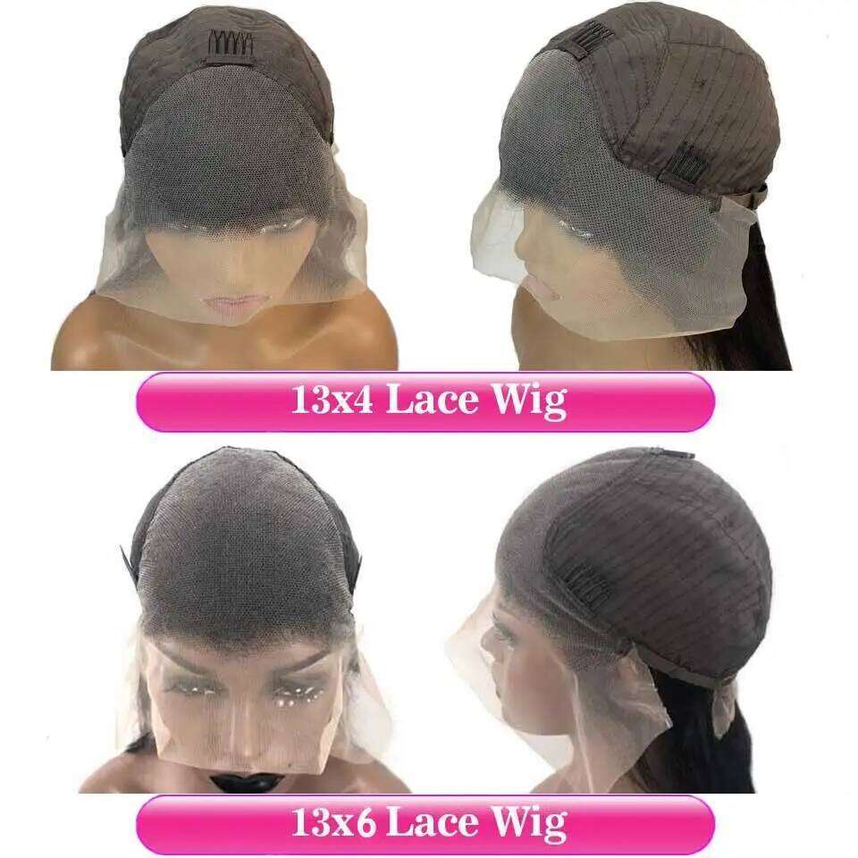 30 40 Inch Green Body Wave Front Wigs 13x4 13X6 HD Lace Frontal Brazilian Colored Highlight Wig Human Hair