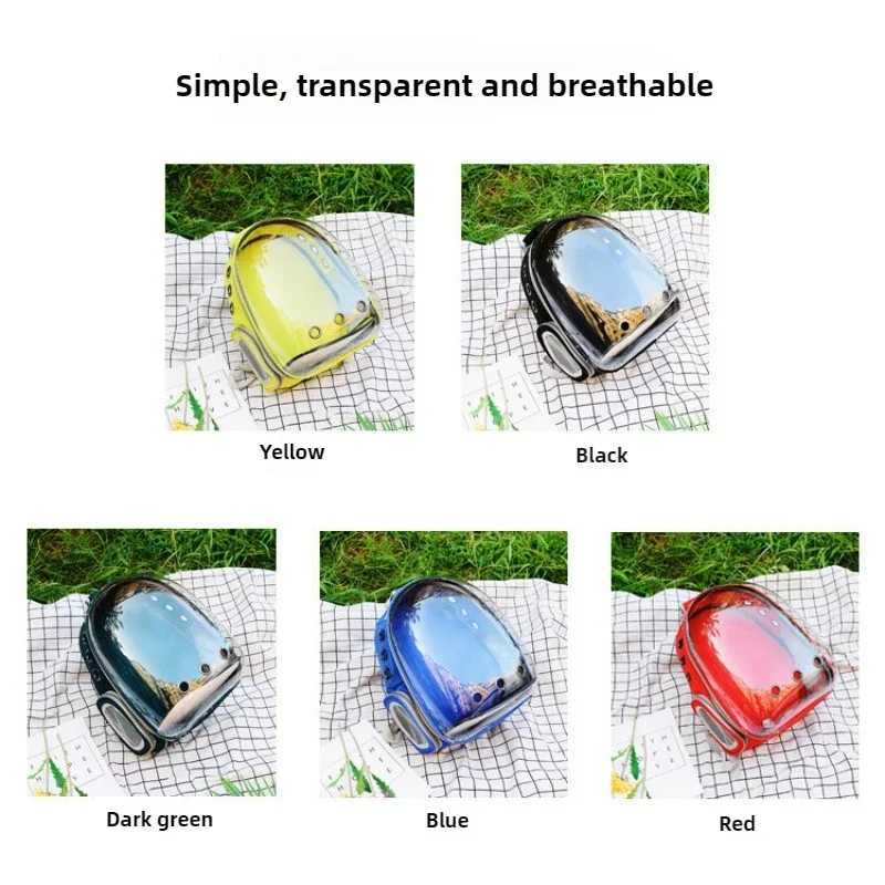 Airline-Approved Clear Cat Backpack Carrier - 360 Panoramic View Lightweight Breathable for Travel Hiking Pets T250605