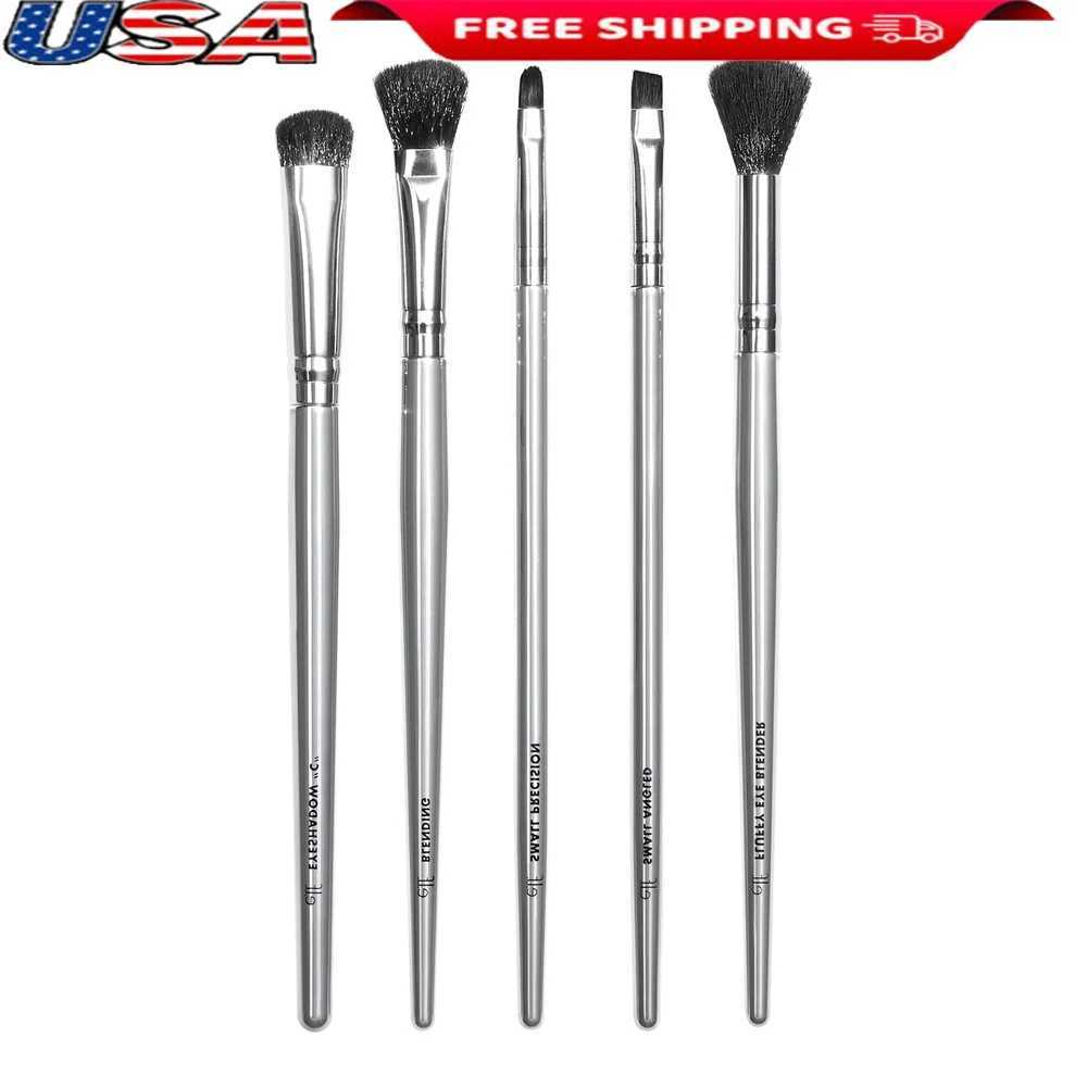 Smoky Eye Brush Kit 5-Piece Vegan and Cruelty-Free Brushes Perfect Blending and Eye Makeup Application W250605